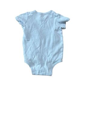 Ralph Lauren Light Blue Short-Sleeve Baby One-Piece Bodysuit
